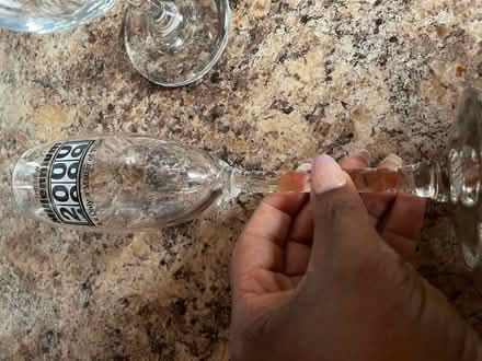 Photo of free Champagne glasses and 1 red wine (Bergenfield NJ) #2