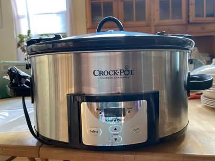 Photo of free CROCK POT- 4 quarts- lockable lid (Lunenburg) #1
