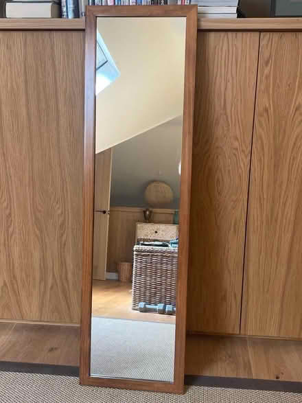Photo of free Wall mirror wooden frame (Wirksworth DE4) #1