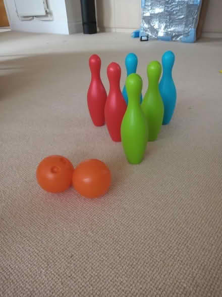 Photo of free Set of 6 skittles and 2 balls (Southport PR9) #1
