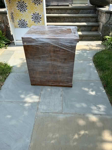 Photo of free 2 drawer Oak file cabinet (Norwalk) #1