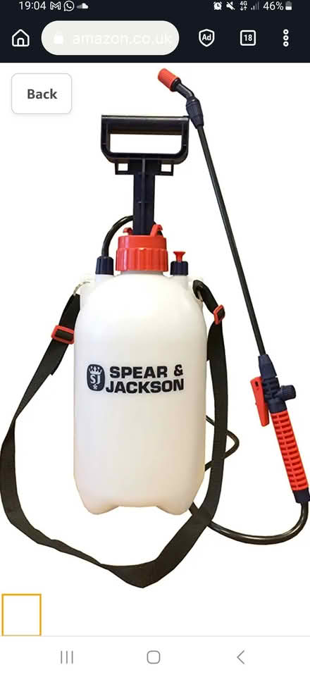 Photo of free Pressure sprayer, 5 litre (HR4. Kings Acre, Hereford.) #1
