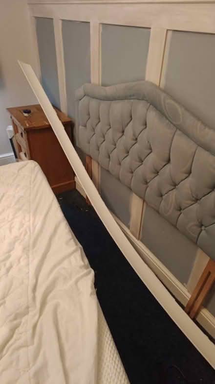 Photo of free King size head board (Peterborough orton) #1