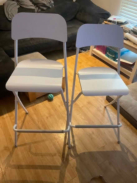 Photo of free Ikea Franklin stools x2 (E3, near Tredegar Road) #1