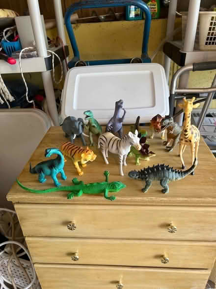 Photo of free Toy dinosaurs & animals (Briarcliffe, Wheaton) #1