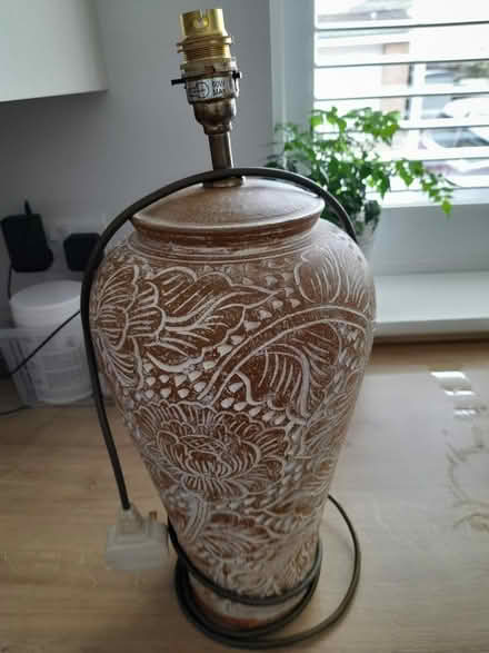 Photo of free Pottery Lamp Base large (Chichester PO19) #1