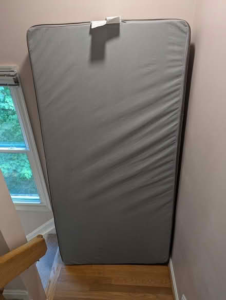 Photo of free Ikea twin mattress, memory foam (1533 Templeton Pl) #1
