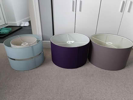 Photo of free 3x lamp shades (Welwyn Garden City) #1