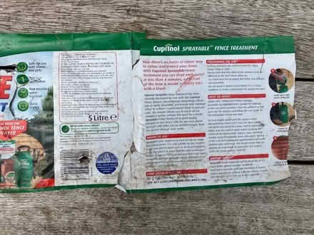 Photo of free Sprayable Green fence paint (Eversley RG40) #1