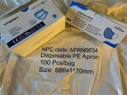 Photo of free Aprons & Masks (Radbrook Green SY3) #1