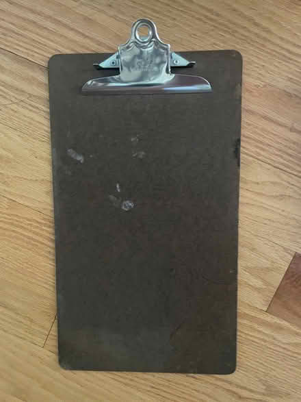 Photo of free Clipboard, legal sized (Washington Park) #1