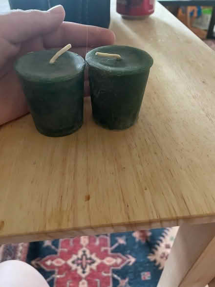 Photo of free 2 small candles (Turners Falls) #1