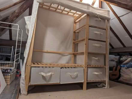 Photo of free Basic Wood/Fabric Wardrobe (Saltney CH4) #3