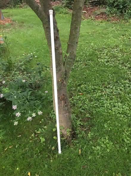 Photo of free White shower (or curtain) rod (Rock Tavern) #1