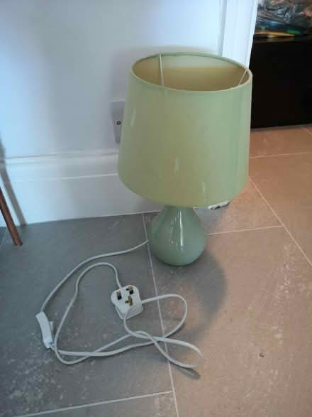Photo of free Green table lamp (Stannington S6) #1