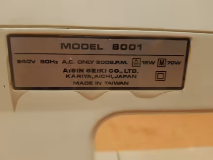 Photo of free Toyota Sewing Machine (Staines-Upon-Thames, TW18) #4