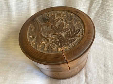 Photo of free Antique wooden collar box (Kew East) #1