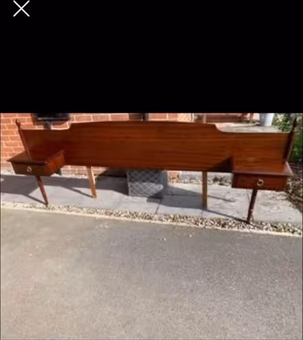 Photo of free Rare Stagg headboard (Loughborough) #2