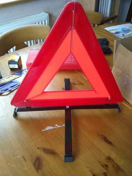 Photo of free Safety Triangle for use in case of auto breakdown. (Brookvale RG21) #2