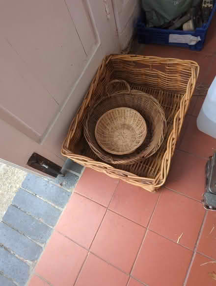 Photo of free 3 X large baskets (SO15 Southampton) #1