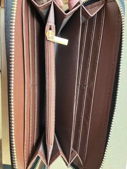 Photo of free Small leather clutch w strap (Harbor Bay) #2