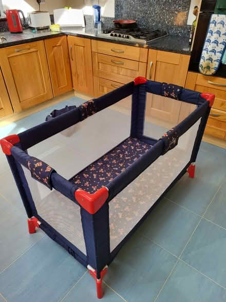 Photo of free Travel cot with carry case (Naas town) #2