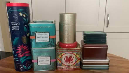 Photo of free Empty storage tins (Charlton Kings) #1
