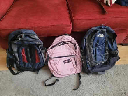 Photo of free 3 smaller backpacks (East croydon) #1