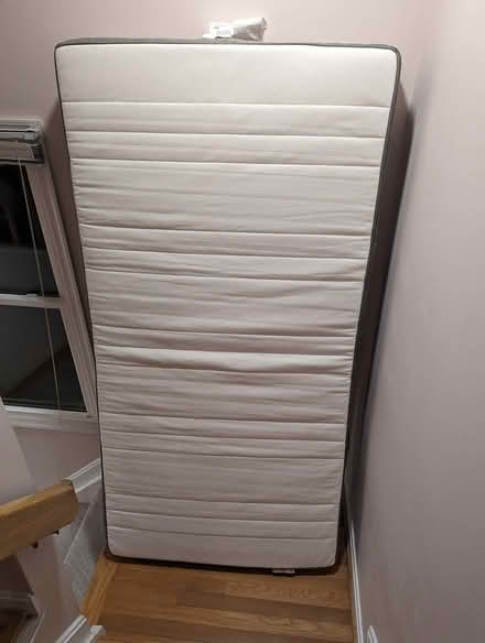 Photo of free Ikea twin mattress, memory foam (1533 Templeton Pl) #2