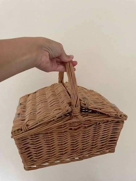 Photo of free Small wicker basket (Devizes SN10) #1