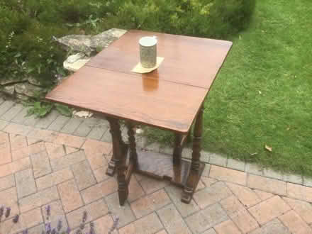Photo of free Wooden folding table. (Garden City OX5) #1