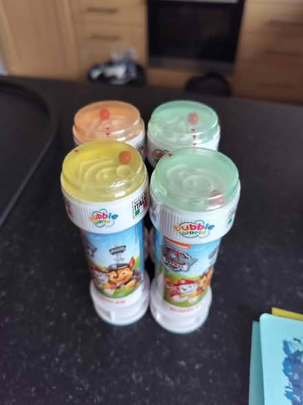 Photo of free X4 paw patrol bubbles (Larkfield, ME20) #1