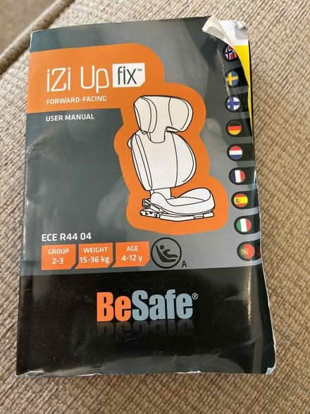 Photo of free BeSafe iZi Up fix car seat (Lostock Hall PR5) #1