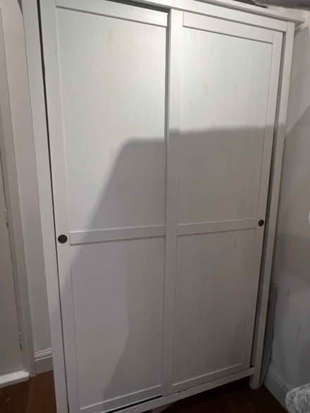 Photo of free White ikea hemnes wardrobe (Chelsea SW3) #1