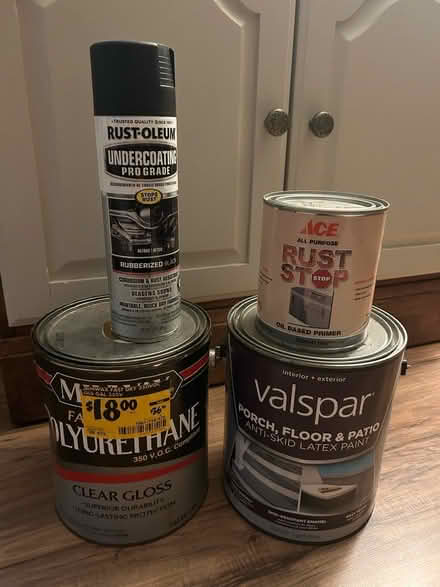 Photo of free Polyurethane, paint etc (Bath, PA) #1