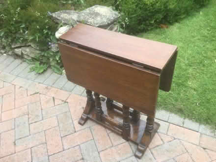 Photo of free Wooden folding table. (Garden City OX5) #2