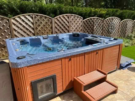 Photo of free COVER ONLY. from 7 seater Hot Tub. (Saham Toney IP25) #2