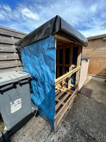 Photo of free Log storage pallet (Letchworth SG6) #2