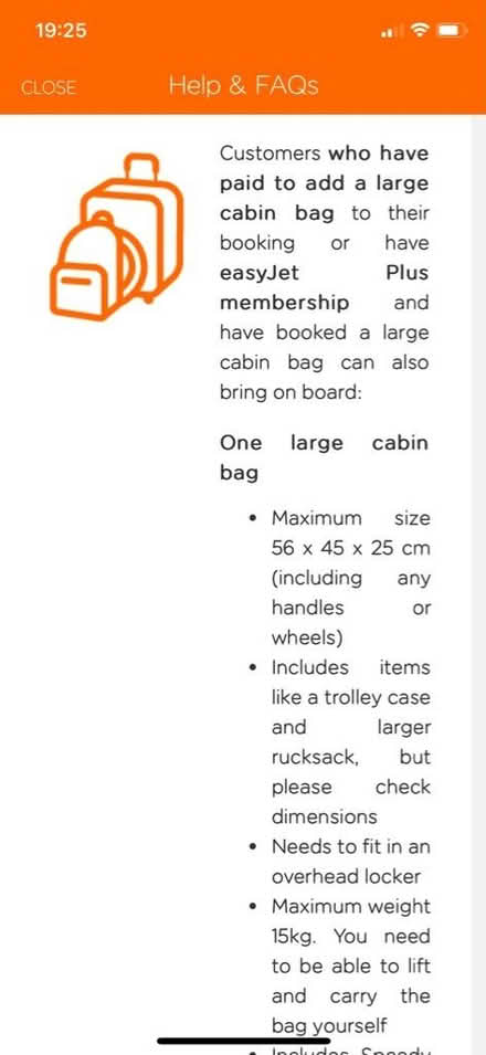 Photo of Large hand luggage (Horsham) #1