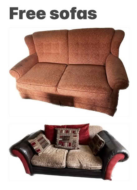 Photo of free Sofas x 2 (Heanor road Ilkeston DE7 8) #1