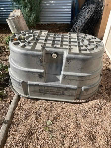 Photo of free Rubbermaid livestock trough (Harmony and Shields) #1