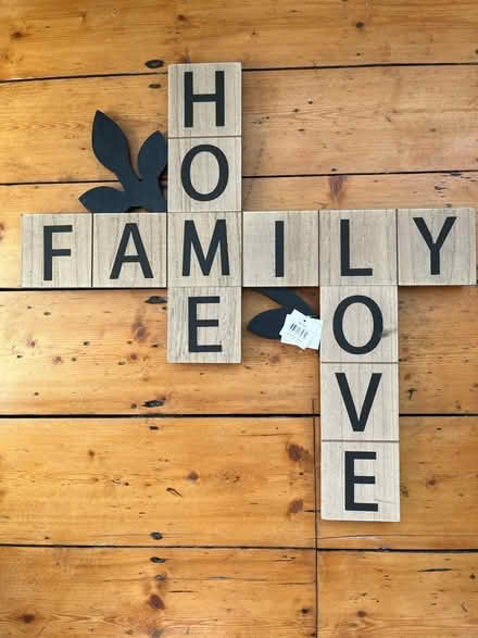 Photo of free Wooden wall plaque new (Erdington) #1