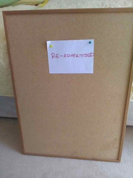 Photo of free Cork Board (West Worthing BN11) #1