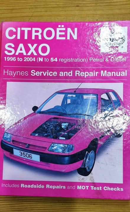 Photo of free Citroen saxo 1996-2004 manual (Woking GU22) #1