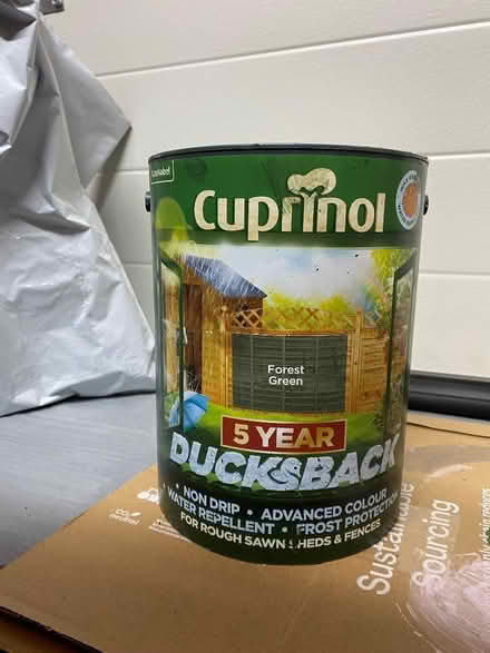 Photo of free Cuprinol paint for garden fences/planters (Wheatley HX2) #2