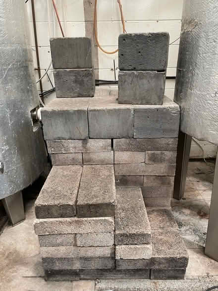 Photo of free Concrete blocks (Reddish (SK5)) #1