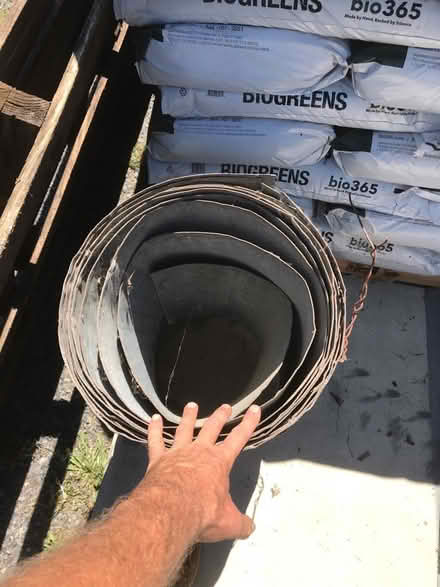 Photo of free Galvanized 14.5” sheet/roll (South Sebastopol) #1
