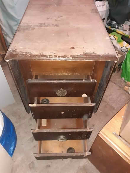 Photo of free Drop leaf table/draw unit/drinks cabinet (Lower Higham ME3) #2