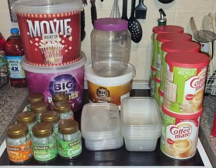 Photo of free Empty tubs / jars (Lincoln LN2) #1