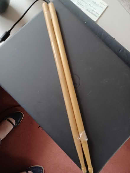 Photo of free Pair of wooden drumsticks (Low Fell NE9) #1